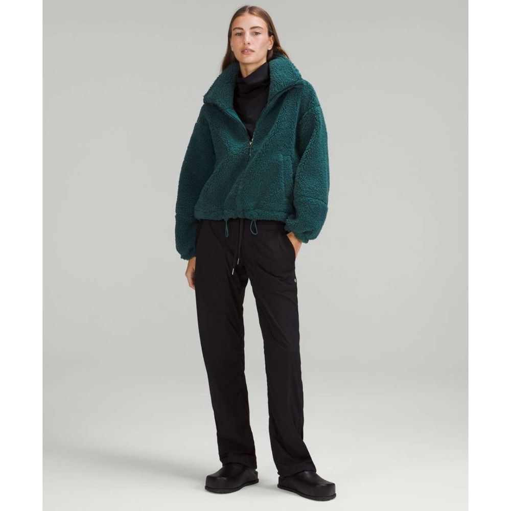 Lululemon Cinchable Fleece Zip-Up Jacket